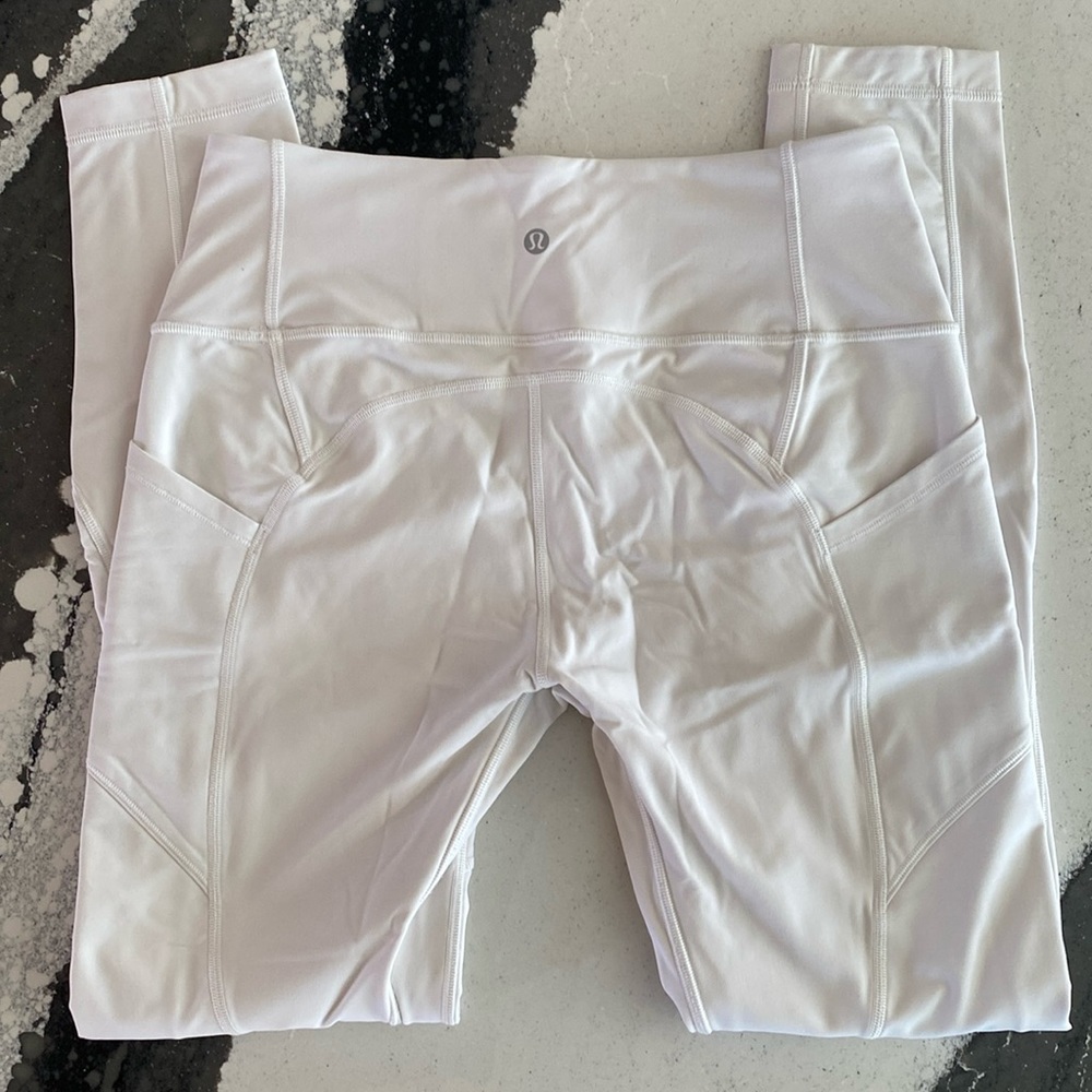 Lululemon Athletica All the right places tights. Size 10. 27” long. Like new!